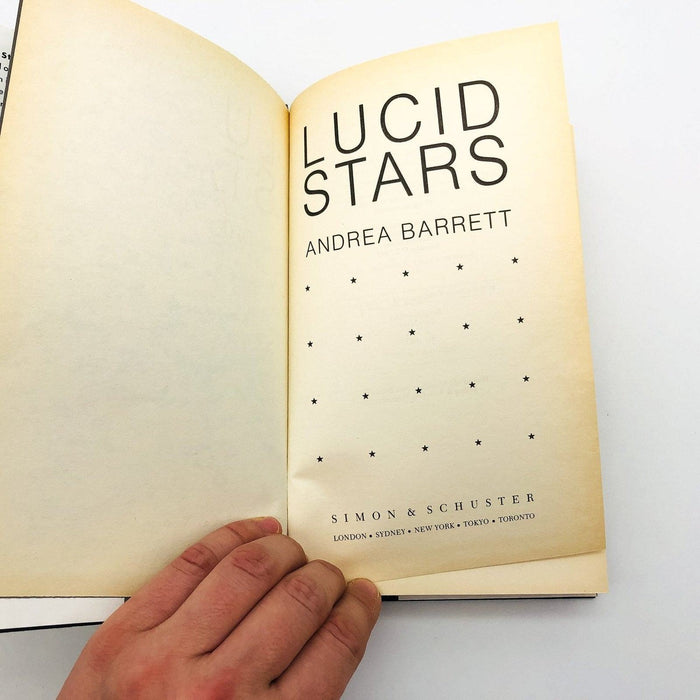 Lucid Stars Hardcover Andrea Barrett 1989 Mid Century 1950s Family Divorce 7