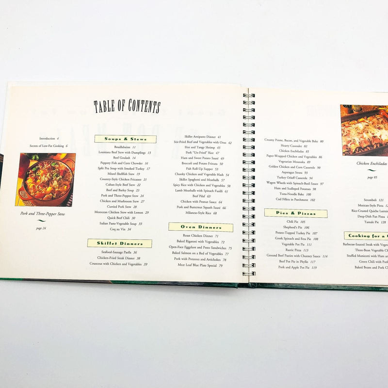Great Taste Low Fat Paperback Time Life Books 1995 Casserole Cookery Quick Easy 7