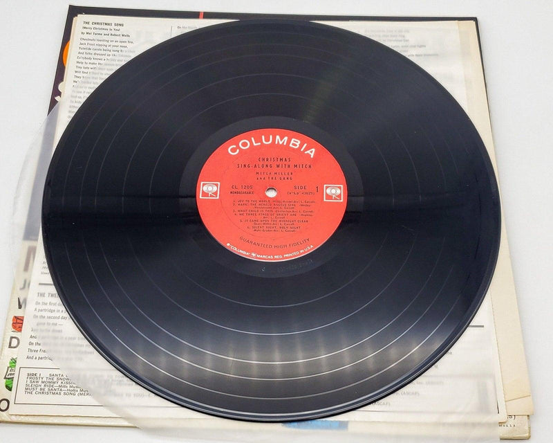 Mitch Miller And The Gang Christmas Sing-Along 33 RPM LP Record Columbia 1958 6