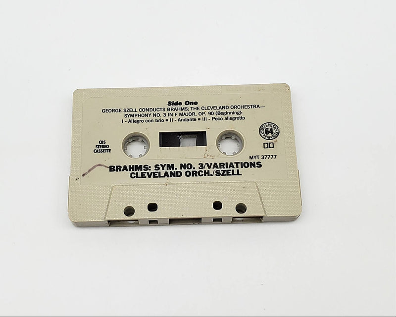 Cleveland Symphony Orchestra Symphony No 3 Cassette Tape CBS Records 4
