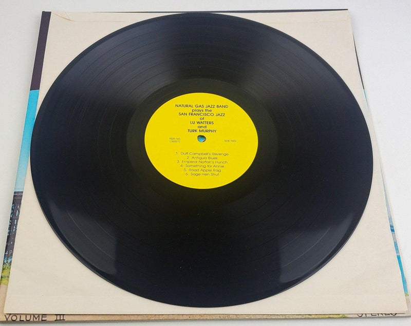 Natural Gas Jazz Band Plays Jazz of Lu Watters & Turk Murphy Vol 3 33 LP Record 7