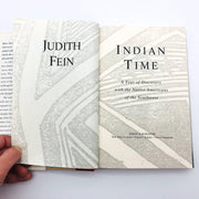 Indian Time Hardcover Judith Fein 1993 Pueblo Indians Social Life Customs 7