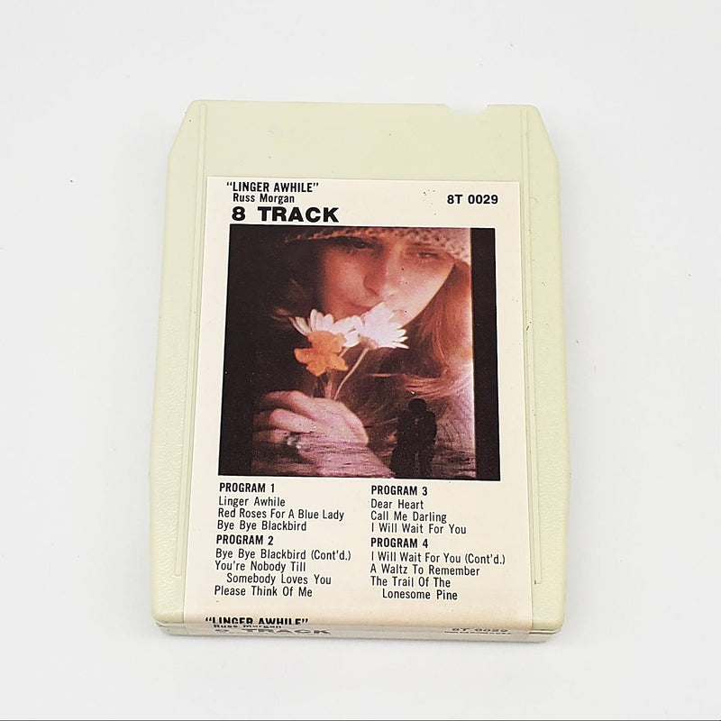 Russ Morgan Linger Awhile 8-Track Tape Album Silver Sound 8T 0029