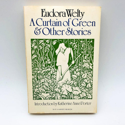 A Curtain of Green and Other Stories Paperback Eudora Welty 1969 Petrified Man 1