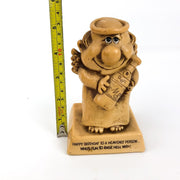 Russ Berrie Co. Figurine Old Man Angel Wings Happy Birthday 718 Heavenly Person 9