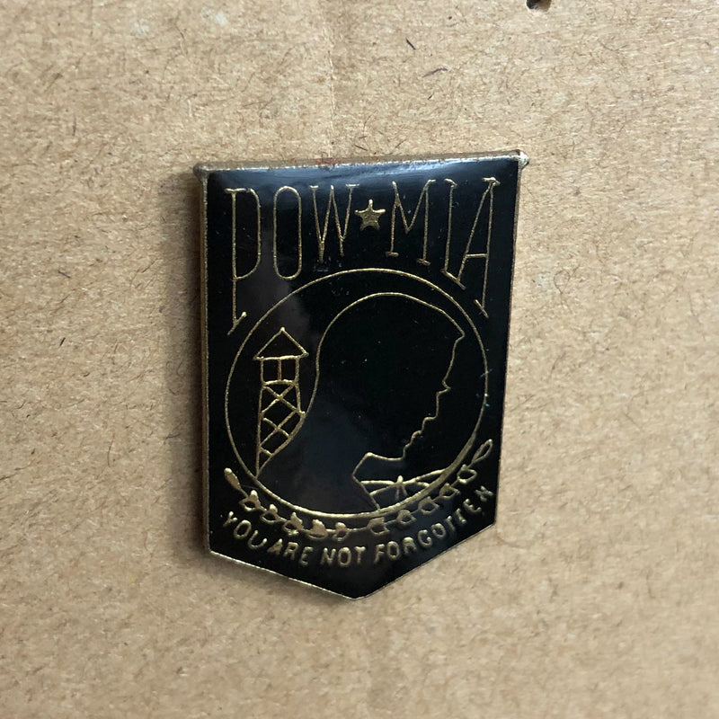 POW MIA Lapel Pin You Are Not Forgotten Prisoners of War Missing in Action 1
