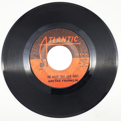 Aretha Franklin The House That Jack Built 45 Single Record Atlantic 1968 45-2546 1