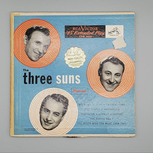 The Three Suns The Three Suns Present Double EP Record RCA Victor 1952 EPB 3034 1