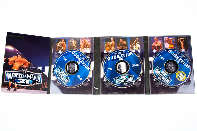 WWE Wrestlemania 21: Wrestlemania Goes Hollywood 3-Disc Collector's Edition DVD