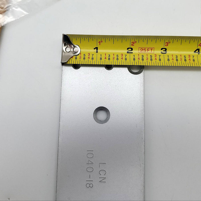 LCN 1040-18 Closer Bracket Drop Plate Aluminum Finish For 1040 Closer NOS