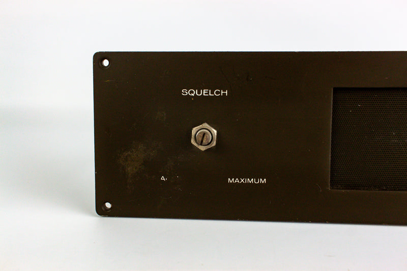 RF Communications RF-1407 Amplifier Squelch Front Panel | UNTESTED