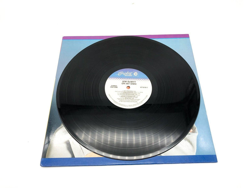 Lew DeWitt On My Own Record 33 RPM LP 671018-1 Compleat Entertainment 1985 5