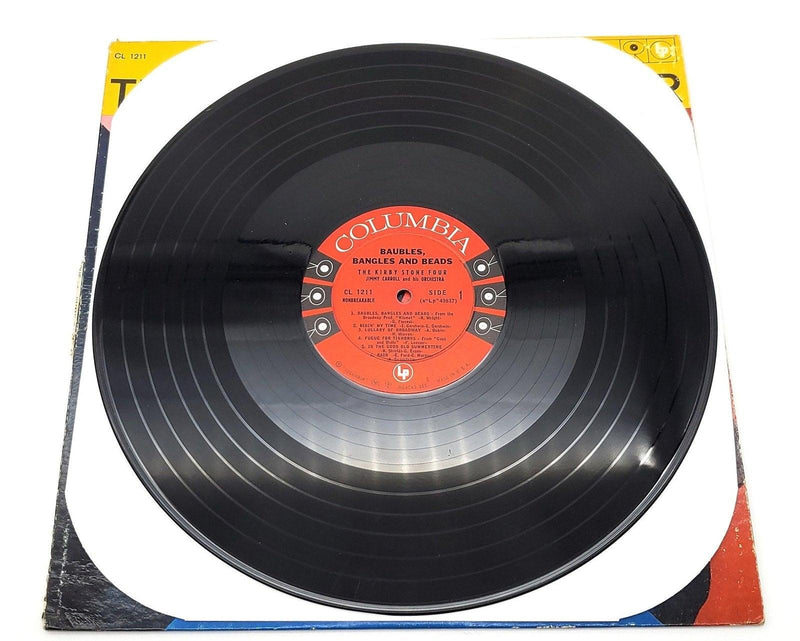The Kirby Stone Four Baubles Bangles Beads 33 LP Record Columbia 1958 CL 1211 5