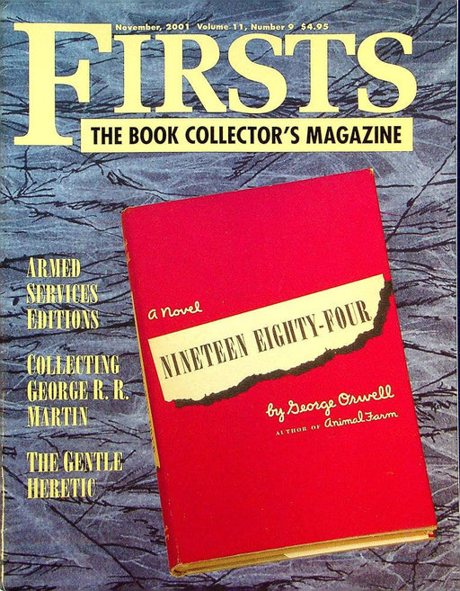 Firsts Magazine November 2001 Vol 11 No 9 Collecting George R. Martin 1