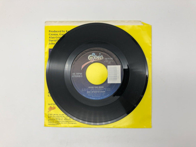REO Speedwagon In My Dreams Record 45 RPM Single 34-07255 Epic 1987 4