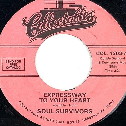 45 RPM Record Hey GYP / Expressway to Your Heart Soul Survivors Collectible 1