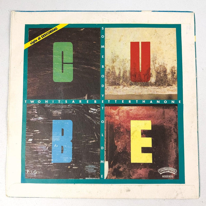 CUBE 45 Record Two Heads Are Better Than One / Somebody Told Me Casablanca 1982 3