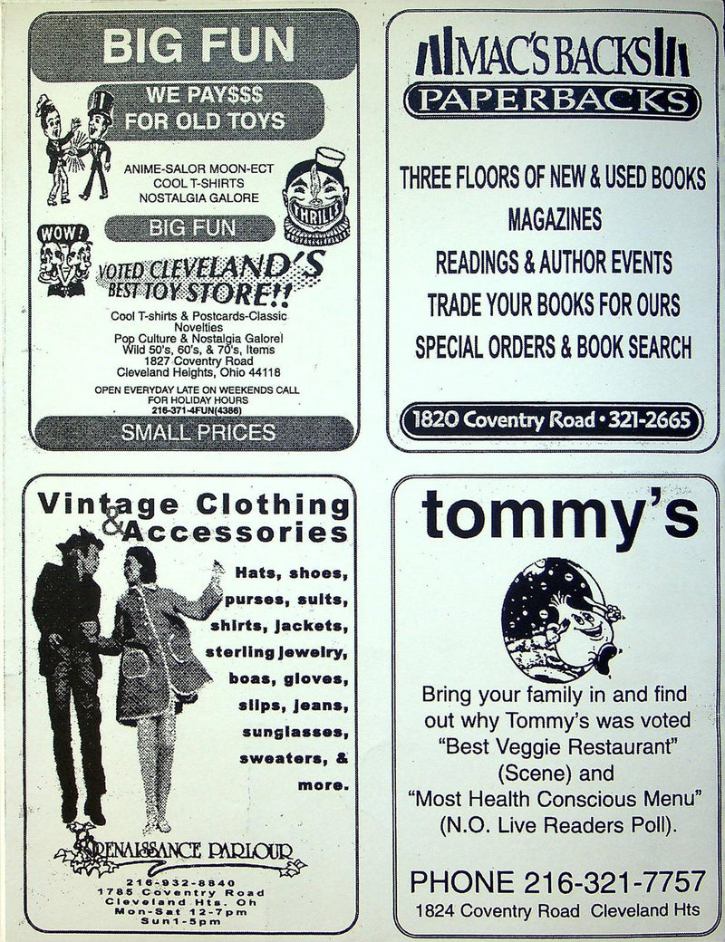 This End Up Cleveland Institute of Art 2001 Vol 3 # 3 USA Love It of Leave it 3