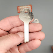 5x Yale R831 1/2 1/4 Key Blanks Flat Steel NOS 1