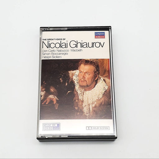 Nicolai Ghiaurov The Great Voice Of Cassette Tape Album London 1970 197-4 1