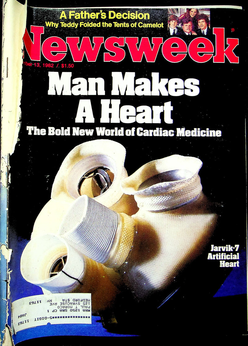 Newsweek Magazine December 13 1982 Edward Teddy Kennedy Reagan Latin America