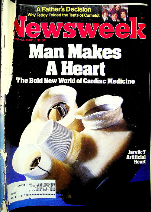 Newsweek Magazine December 13 1982 Edward Teddy Kennedy Reagan Latin America