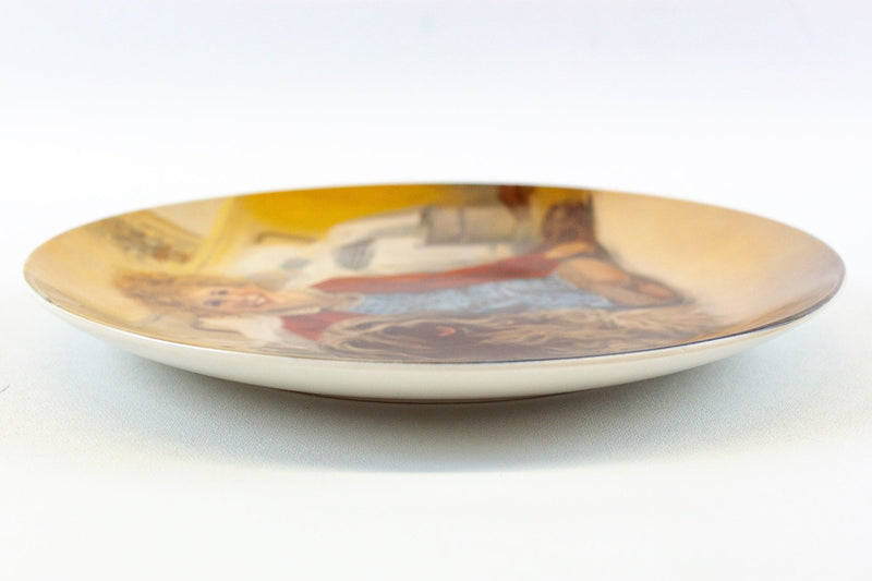 Orphan Annie Collectors Plate Annie & Sandy the Dog w/ COA Knowles China 9825K 5