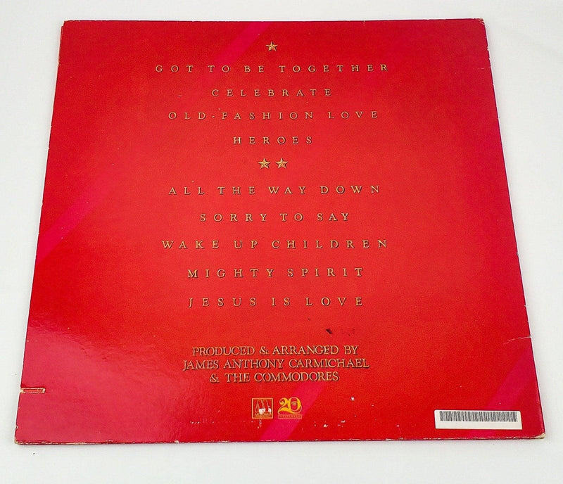 Commodores Heroes Record 33 RPM LP M8-939M1 Motown 1980 Gatefold 2