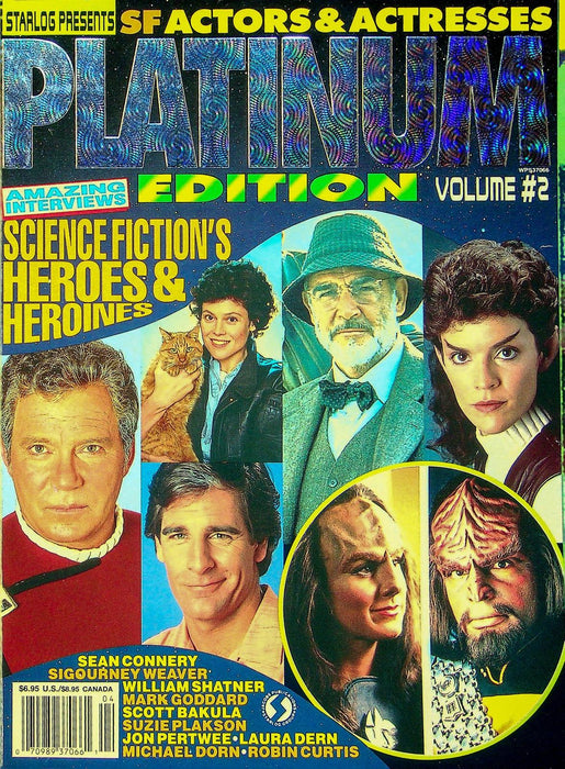 Starlog Platinum Edition Magazine 1994 # 2 Science Fiction Heroes & Heroines 1