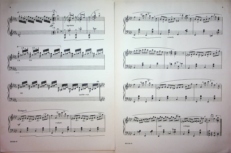 Fountains at Versailles James Francis Cooke Vintage Sheet Music 1934 Presser 5