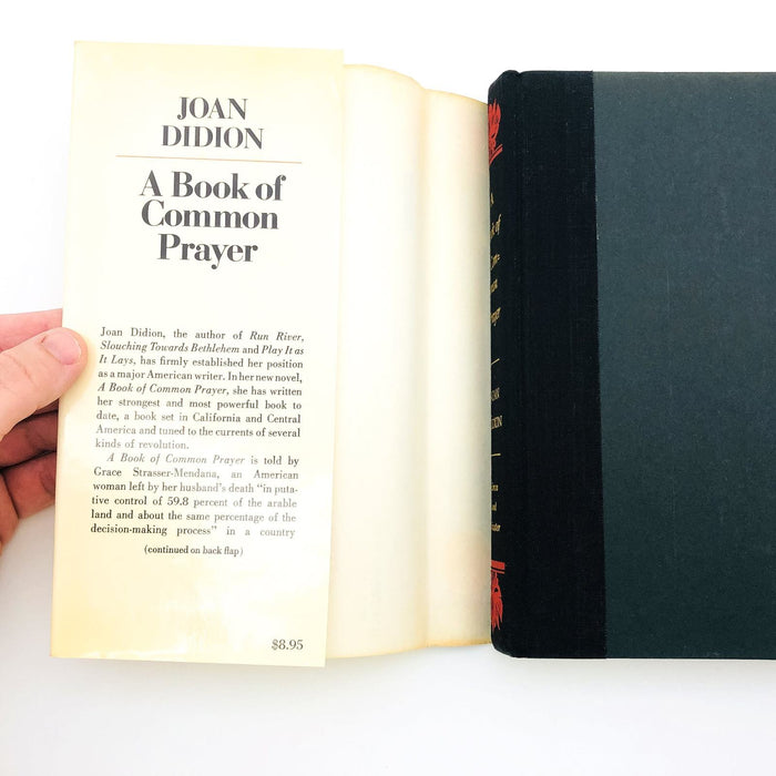 A Book Of Common Prayer Hardcover Joan Didion 1977 1st Edition 1st Printing Cp 2 7