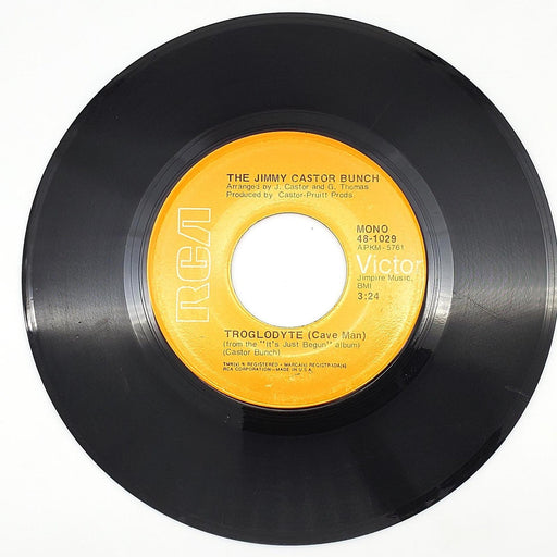 The Jimmy Castor Bunch Troglodyte 45 RPM Single Record RCA Victor 1972 48-1029 1