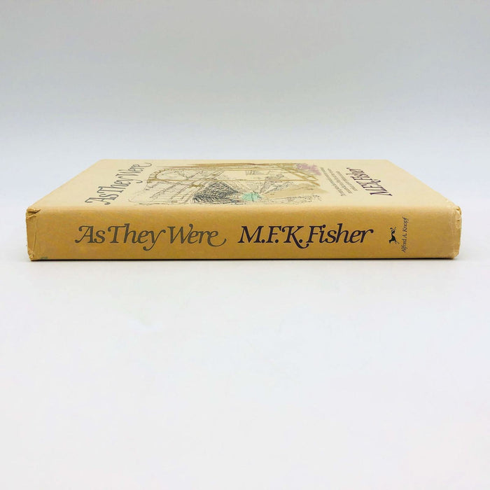 As They Were M F K Fisher Hardcover 1982 Food Critic Memoir Author 3