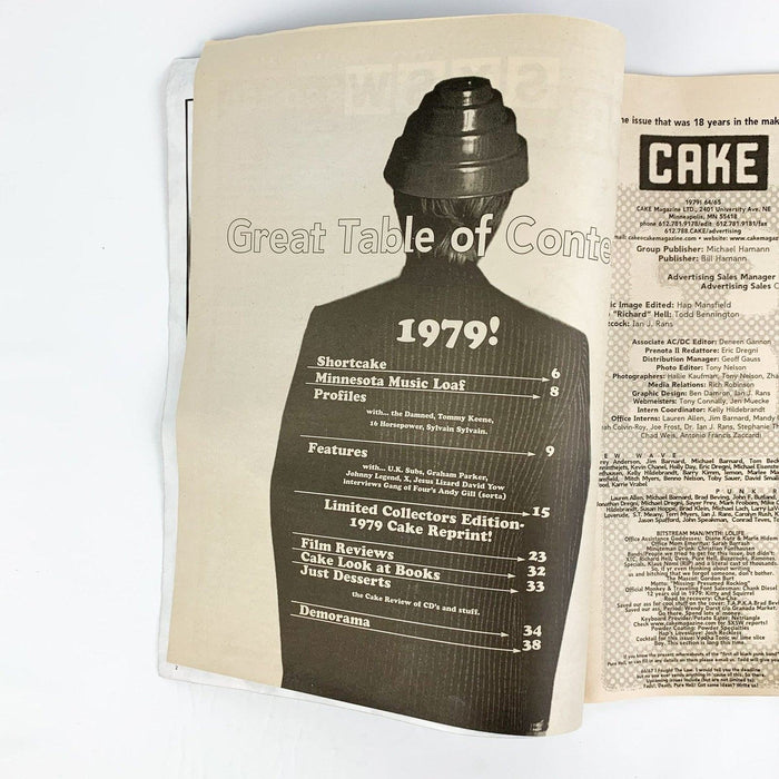 Cake Magazine - Volume 11 Issue 64/65 - Remembers X Damned Graham Parker Pil 2