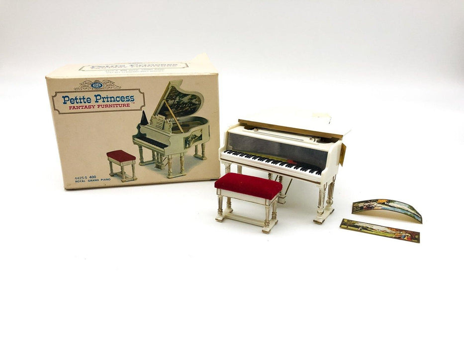 Ideal Petite Princess Dollhouse Fantasy Furniture Royal Grand Piano 4425-5 400 1