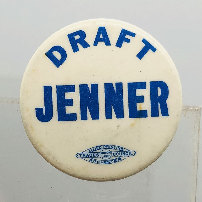 William Jenner Indiana Republican Campaign Button Pinback .75" Bastian Bros Co 2