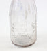 The Akron Pure Milk Co. One Pint Milk Bottle - Clear Glass Akron Ohio | Embossed 2