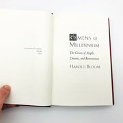 Omens of Millennium Hardcover Harold Bloom 1996 Dreams Gnosticism Religion 7