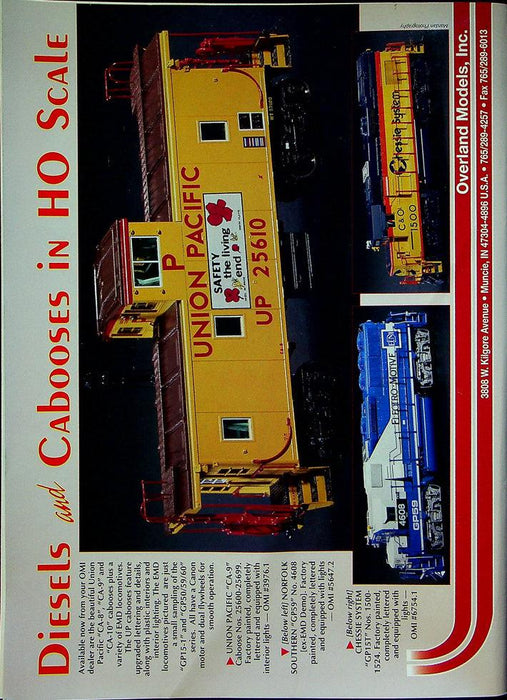 Railroad Model Craftsman Magazine August 1999 Vol 68 No 3 Boston & Maine F2