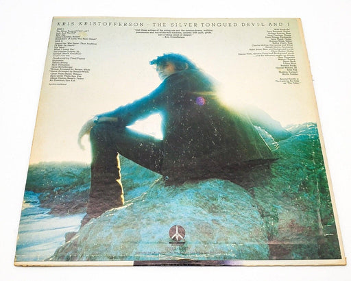 Kris Kristofferson The Silver Tongued Devil And I 33 RPM LP Record Monument 1971 2