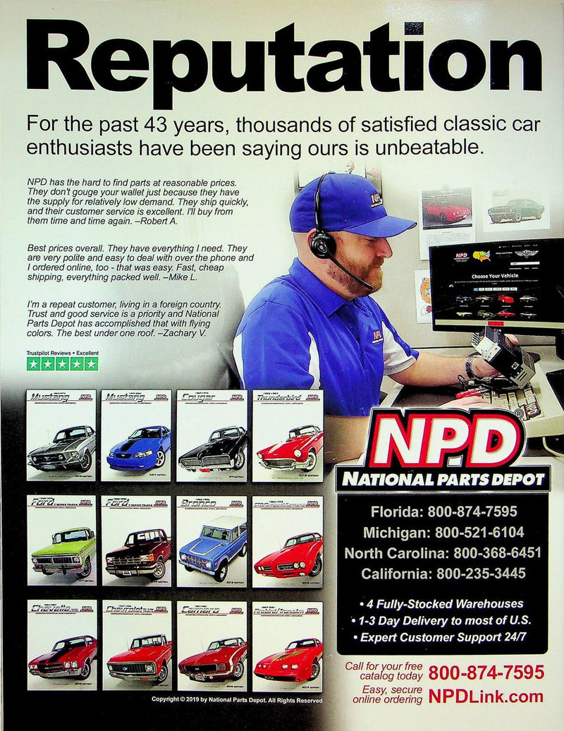 Hemmings Classic Car Magazine December 2019 Vol 16 # 3 B-O-P Special