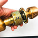 Yale Entry Doorknob Lockset Locking Knob BR5237 US10 Satin Bronze New Old Stock 6
