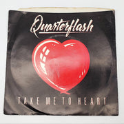 Quarterflash Take Me To Heart Single Record Geffen 1983 7-29603 1