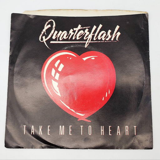 Quarterflash Take Me To Heart Single Record Geffen 1983 7-29603 1