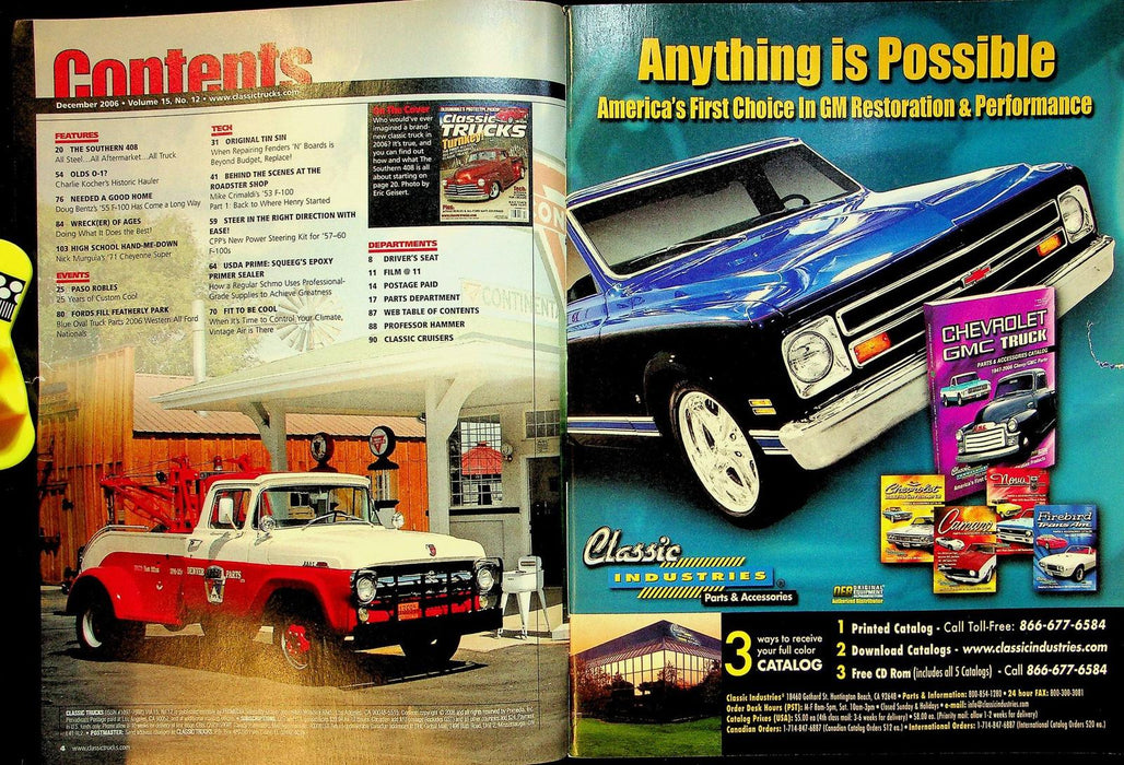 Classic Trucks Magazine December 2006 Vol 15 # 12 Turnkey!