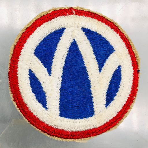 WW2 US 89th Infantry Division Patch Rolling W European Embroidered No Glow Cut 1