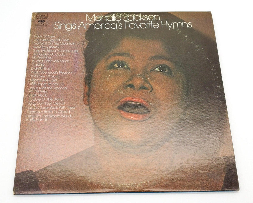 Mahalia Jackson Sings America's Favorite Hymns 33 RPM 2xLP Record Columbia 1971 1