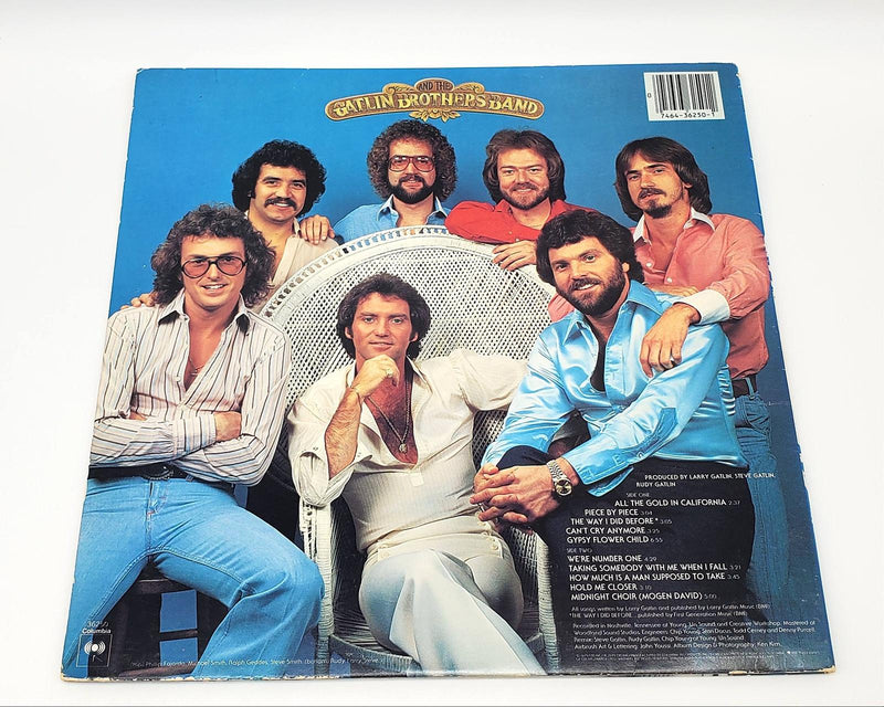 Larry Gatlin & The Gatlin Brothers Straight Ahead LP Record Columbia 1979 2