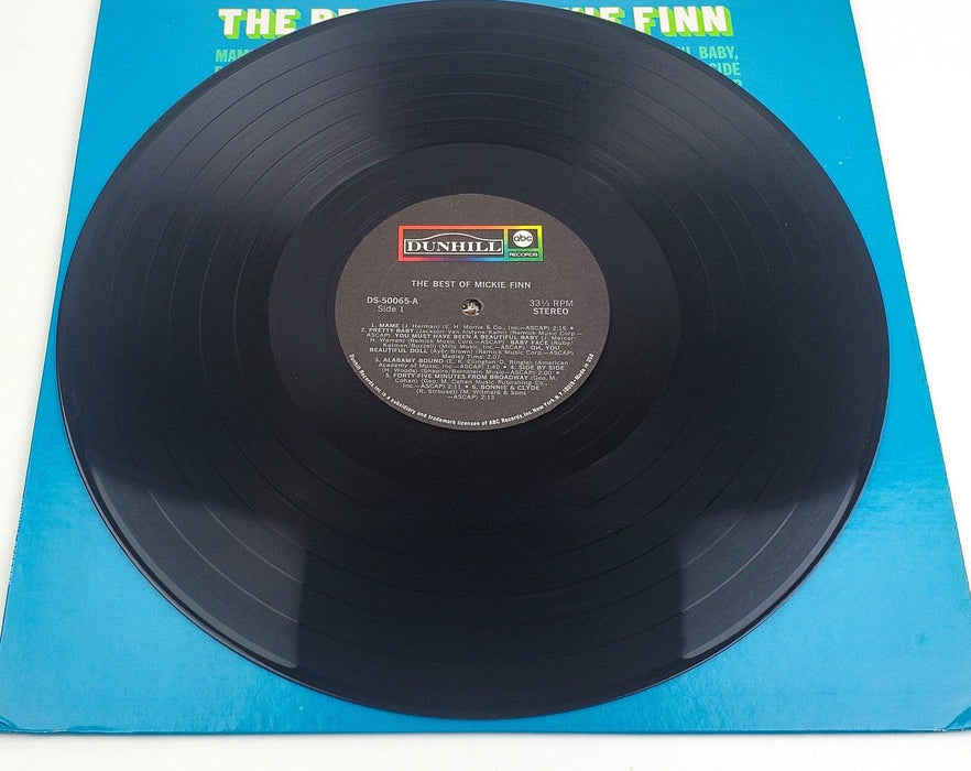 Mickie Finn The Best Of Mickie Finn 33 RPM LP Record Dunhill 1969 4