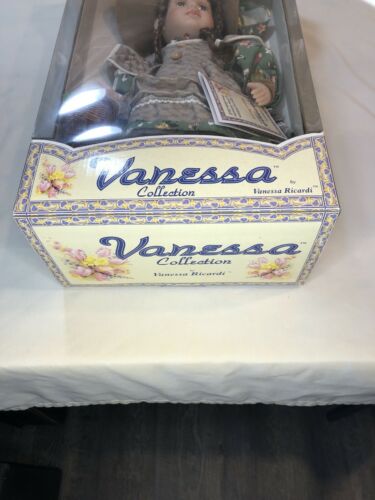 Vanessa Ricardi Fine Porcelain Doll 2002 New In Box Limited Edition Certificate